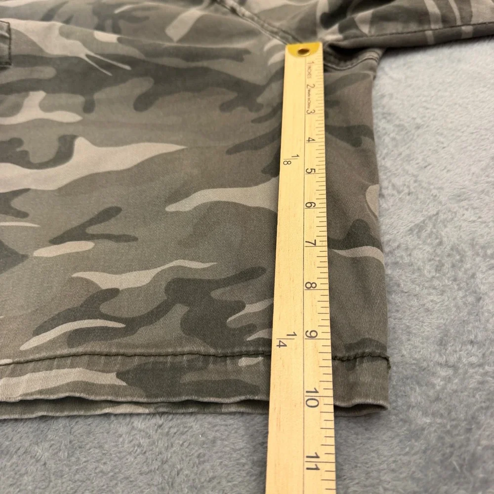 Unionbay Mens Camo Cargo Shorts Green Brown Size 42 Stretch Cotton Utility Camo